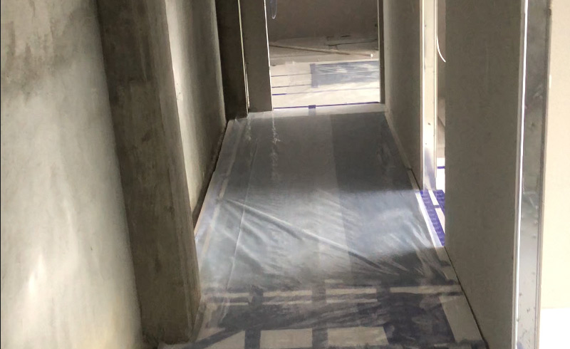 烯材石墨烯电地暖-康定民宿安装工地2