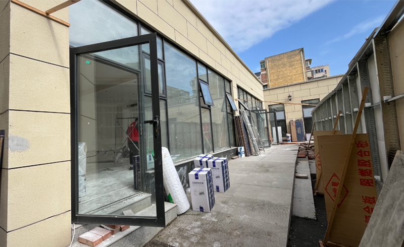 烯材石墨烯电地暖-德阳市旌阳区军休所电地暖安装工地1